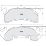 PFC 153 Carbon Metallic Bremsbelagsatz