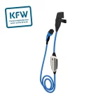 NRGkick KfW Select mit WLAN, Bluetooth mobile Ladestation (bis 22 kW) mit Typ 2-Ladekabel