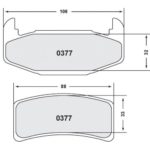 PFC 377 Carbon Metallic Bremsbelagsatz