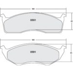 PFC 591 Carbon Metallic Bremsbelagsatz