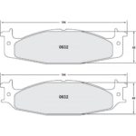 PFC 632 Carbon Metallic Bremsbelagsatz