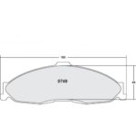 PFC 749 Carbon Metallic Bremsbelagsatz