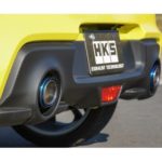 HKS Legamax Premium Auspuff Suzuki Swift ZC33S Titanspitzen