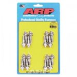 ARP M8 X 1,25 X 38 mm geräuchertes Bolzenset - 16 Stück