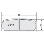 PFC 7614 Race Pad Set - 95 Cmpd 10 mm