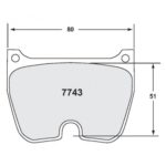 PFC 7743 Race Pad Set - 01 Cmpd 20 mm - Rr