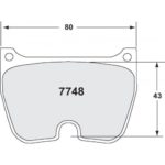 PFC 7748 Race Pad Set - 90 Cmpd 18 mm