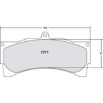 PFC 7777 Race Pad Set - 03 Cmpd 25 mm