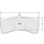 PFC 7778 Race Pad Set - 35 Cmpd 30 mm