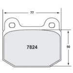 PFC 7824 Race Pad Set - 90 Cmpd 15 mm