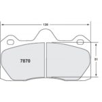 PFC Race Pad für Ap Caliper Typ Cp6600