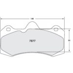 PFC 7877 Z-bewerteter Bremsbelagsatz