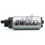 DeatschWerks DW200-Serie, Kraftstoffpumpe im Tank mit 255 l / h und Installationssatz Für Subaru Forester Turbo / Impreza STi / GB
