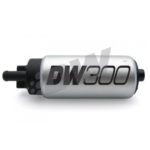 Deatschwerks DW300C 340lph Kompaktkraftstoffpumpe mit 1008 Install Kit Kit Civic 06-11