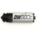 DeatschWerks DW300C 340lph Kompakte Kraftstoffpumpe mit Clips mit 9-1000 Install Kit Kit Universal