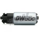 Deatschwerks DW65C 265lph Kompakte Kraftstoffpumpe mit Clips mit 1009 Installationssatz Nissan GTR R35