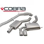 Cobra Sport Turbo Back Package (mit De-Cat & Resonator) S3 (8P) (5-türig) Sportback Quattro
