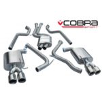 Cobra Sport Cat Back System (ohne Resonanz) S5 (B8 & 8.5) 3.0 TFSI Coupé