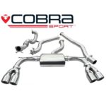 Cobra Sport Turbo Back Package (mit De-Cat & Non-Resonated) S3 (8V) (Limousine) Quattro