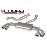 Cobra Sport Cat Back System (Resonanz) - TTS 2.0 TFSI (MK3) (Quattro) Coupé ohne Ventil
