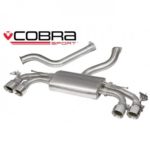 Cobra Sport Cat Back System (nicht resoniert) - TTS 2.0 TFSI (MK3) (Quattro) Coupé mit Ventil