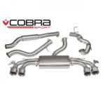 Cobra Sport Turbo Back Package (mit De-Cat & Non-Resonated) - Ventil TTS 2.0 TFSI (MK3) (Quattro) Coupé