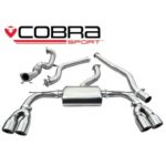 Cobra Sport Turbo Back Package (mit De-Cat & Non-Resonated) S3 (8V) (5-türig) Quattro