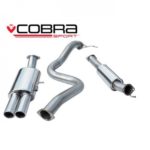 Cobra Sport 3 "Cat Back System (Resonanz) Twin Endrohr Fiesta Mk7 ST180 & ST200