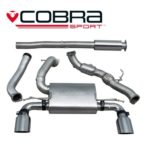 Cobra Sport Turbo Back Package (mit Sportkatze & Resonator) (ohne Ventil) Focus RS (Mk3)