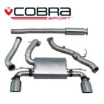 Cobra Sport Turbo Back Package (mit De-Cat & Resonator) (ohne Ventil) Focus RS (Mk3)