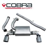 Cobra Sport Cat Back System (nicht resoniert) (Ventil) Focus RS (Mk3)