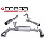 Cobra Sport Cat Back System (Resonanz) 500 Abarth 1.4 Turbo