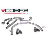 Cobra Sport Cat Back System (Resonanz) Civic Typ R FK2 (nur Modelle mit Rechtslenkung)