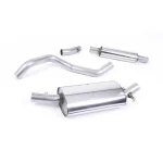 Milltek Sport MCXVW207 Resonated (Quieter) Downpipe-Back Exhaust System with Polished Tip