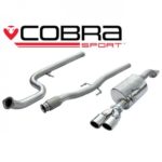 Cobra Sport Cat Back System (nicht resoniert) 208 GTI 1.6 T.