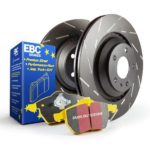 EBC (PD08KF399) Yellowstuff Bremsbeläge und Ultimax Bremsscheibensatz Vorne