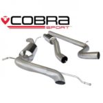 Cobra Cat Back System (Resonanz) - Inklusive Race Pipe - Sitz eines einzelnen T / P Ibiza Cupra / Boganegra 1.4 TSI