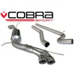 Cobra Cat Back System (nicht resoniert) - Inklusive Race Pipe - Sitz des Twin T / P Ibiza Cupra / Boganegra 1.4 TSI