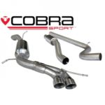 Cobra Cat Back System (Resonanz) - Inklusive Race Pipe - Twin T / Ps Sitz Ibiza Cupra / Boganegra 1.4 TSI