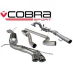 Cobra Turbo Back System (mit Sports Cat & Resonater) - Sitz des Twin T / P Ibiza Cupra / Boganegra 1.4 TSI