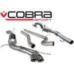 Cobra Turbo Back System (mit Sp / Cat & Non-Resonated) - Sitz des Twin T / P Ibiza Cupra / Boganegra 1.4 TSI