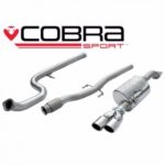 Cobra Turbo Rückenpaket (mit Sportkatze und ohne Resonanz) Sitz Leon FR 2.0 T FSI 200-211PS (1P-Mk2)