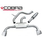 Cobra Sport Cat Back System (Resonanz) Leon Cupra 280, 290 & 300 2.0 TSI
