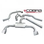 Cobra Sport Turbo Back Package (mit Sportkatze und ohne Resonanz) Leon Cupra 280, 290 & 300 2.0 TSI