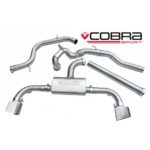 Cobra Sport Turbo Back Package (mit De-Cat & Non-Resonated) Leon Cupra 280, 290 & 300 2.0 TSI