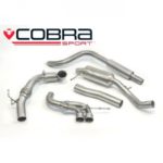 Cobra Sport Turbo Back Package (mit Sportkatze und Resonator) - Ibiza Cupra 1.8 TSI mit einem einzelnen T / P.