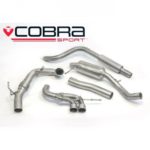 Cobra Sport Turbo Back Package (mit De-Cat & Resonator) - Ibiza Cupra 1.8 TSI mit einem einzelnen T / P.