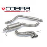 Cobra Sport Cat Back System (Resonanz) - Ibiza Cupra 1.8 TSI von Twin T / P.