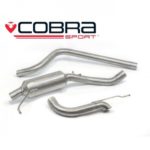 Cobra Sport Cat Back System (nicht resoniert) - Ibiza Cupra 1.8 TSI von Single T / P.