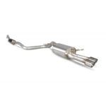 Scorpion Exhausts Resoniertes Cat-Back-System für Ford Fiesta Ecoboost 1.0T 100.125 und 140 PS